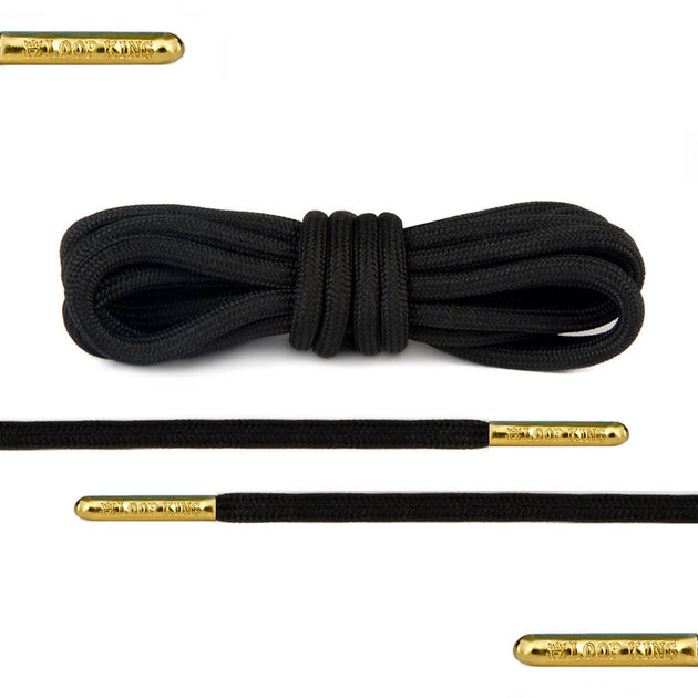 Deluxe Hoodie Strings with Gold Tips for a Snug Fit & Added Chic