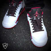 Jordan 5 laces | Jordan shoelaces | Laced Up Laces | Cement print laces