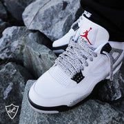 Jordan 4 laces | Jordan shoelaces | Laced Up Laces | Cement print laces